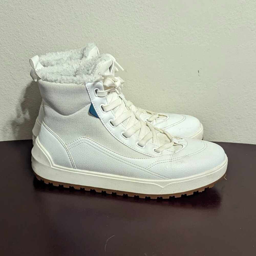 Vessi Alta High Top  Boots Size 8